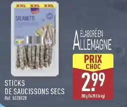 ALDI Sticks de saucissons secs offre
