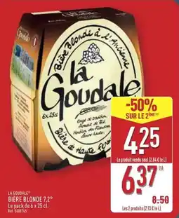 ALDI La goudale - biere blonde 7,9° offre