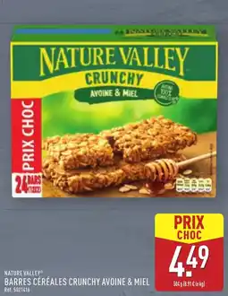 ALDI Nature valley - barres céréales crunchy avoine & miel offre