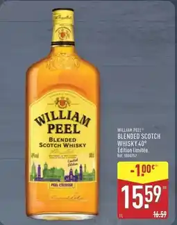 ALDI William peel blended scotch whisky 40° offre