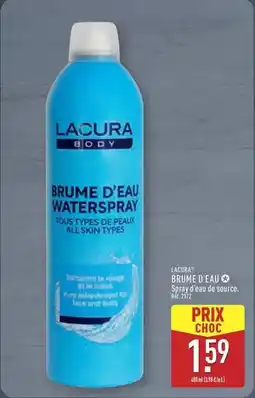 ALDI Lacura - brouche d'eau offre