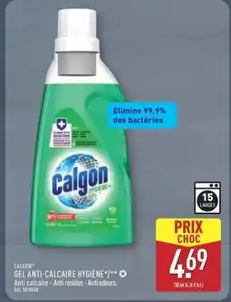 ALDI Calgon gel anti-calcaire hygiène offre