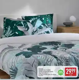 ALDI Parure de lit satin offre