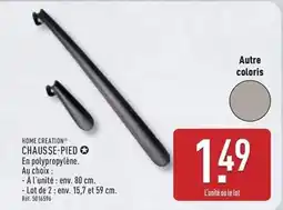 ALDI Home creation - chausse-pied offre