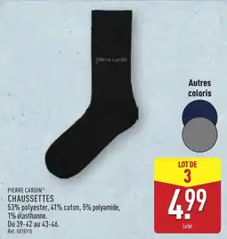 ALDI Pierre cardin - chaussettes offre