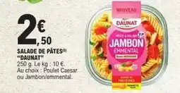 E.Leclerc Daunat - salade de pates offre