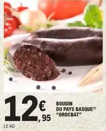 E.Leclerc Boudin du pays basque offre