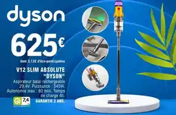 E.Leclerc Dyson - v12 slim absolute offre