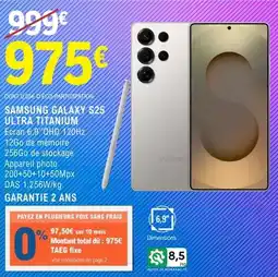 E.Leclerc Samsung - galaxy s25 ultra titanium offre