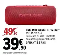 E.Leclerc Muse - enceinte sans fil offre