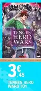 E.Leclerc Hero - tangen hero wars t01 offre