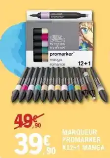 E.Leclerc Marqueur promarker x12+1 manga offre