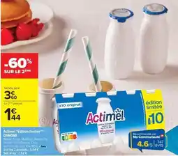 Cora x Carrefour Danone - actimel épition intime offre