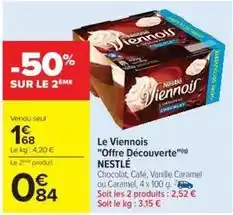Cora x Carrefour Nestlé - le viennois offre découverte offre