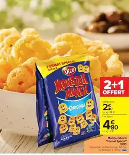 Cora x Carrefour Vico - monster munch format special offre