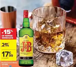 Cora x Carrefour J&b - blended scotch whisky offre