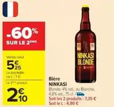Cora x Carrefour Ninkasi - bière offre
