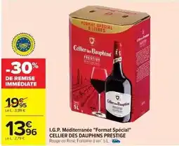 Cora x Carrefour Cellier des dauphins - i.g.p. méditerranée format spécial offre