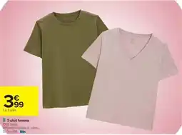 Cora x Carrefour T-shirt femme offre