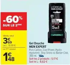 Cora x Carrefour L'oréal - gel douche offre