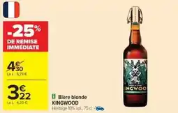 Cora x Carrefour Bière blonde offre