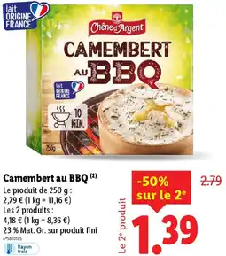 Lidl Camembert au BBQ offre