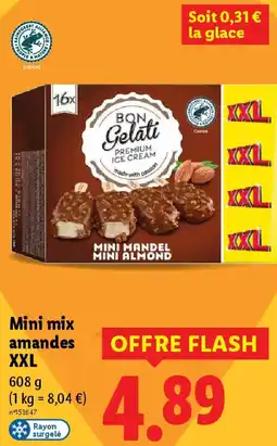 Lidl Mini mix amandes XXL offre