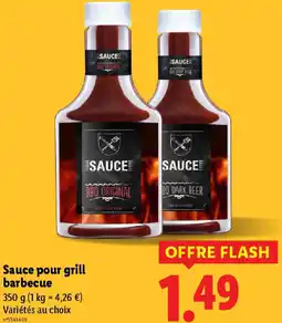 Lidl Sauce pour grill barbecue offre