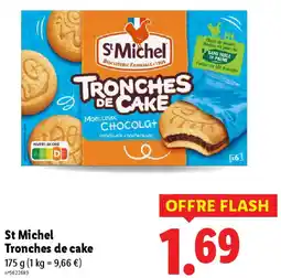 Lidl St Michel Tronches de cake offre