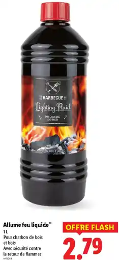Lidl Allume feu liquide offre
