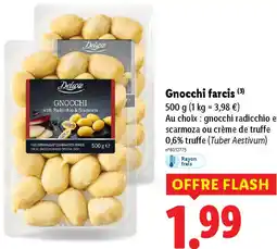 Lidl Gnocchi farcis offre