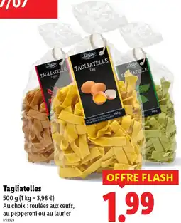 Lidl Tagliatelles offre