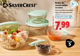 Lidl Boîtes de conservation en verre offre