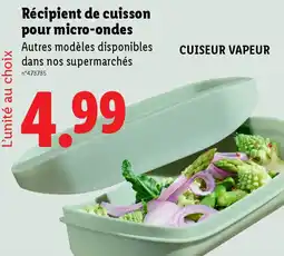 Lidl Récipient de cuisson pour micro-ondes offre