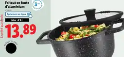Lidl Faitout en fonte d'aluminium offre