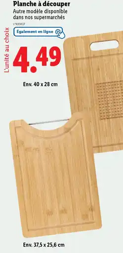 Lidl Planche à découper offre