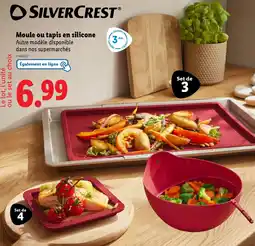 Lidl Moule ou tapis en silicone offre