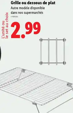 Lidl Grille ou dessous de plat offre
