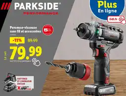 Lidl Perceuse-visseuse sans fil et accessoires offre