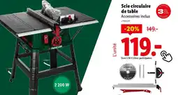 Lidl Scie circulaire de table offre