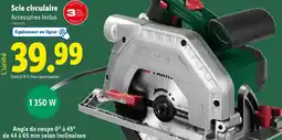 Lidl Scie circulaire offre