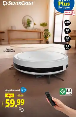 Lidl Aspirateur robot offre