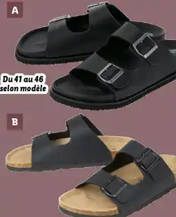 Lidl Mules homme offre