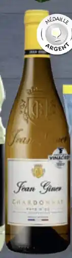 ALDI JEAN GINER Igp pays d'oc chardonnay offre