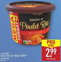 ALDI Le marsigny rillettes de poulet rôti offre