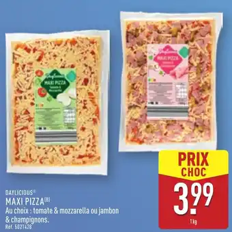 ALDI Daylicious maxi pizza offre