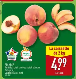 ALDI Pêches offre
