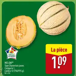 ALDI Fruits & Légumes de France MELON offre