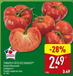 ALDI Tomates côtelées rouges offre