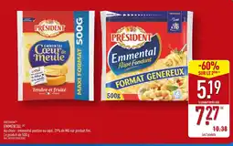 ALDI Président Emmental offre